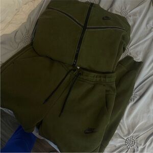 Nike Dark Green Tracksuit Set